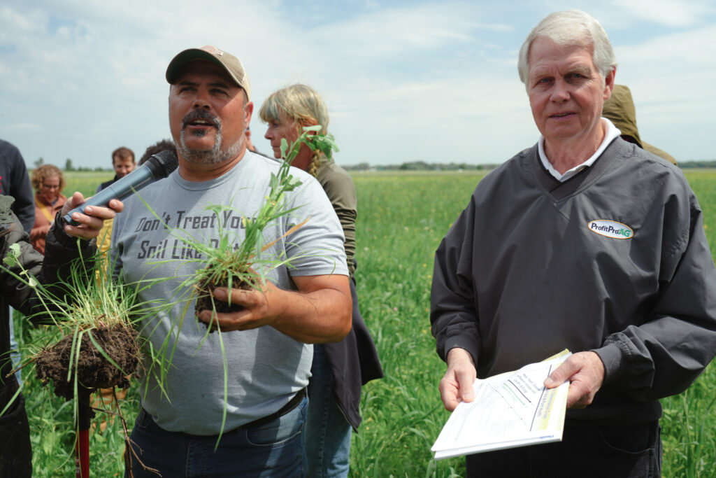Soil Climate Initiative Farmer Tom Cotter - Field Day 2