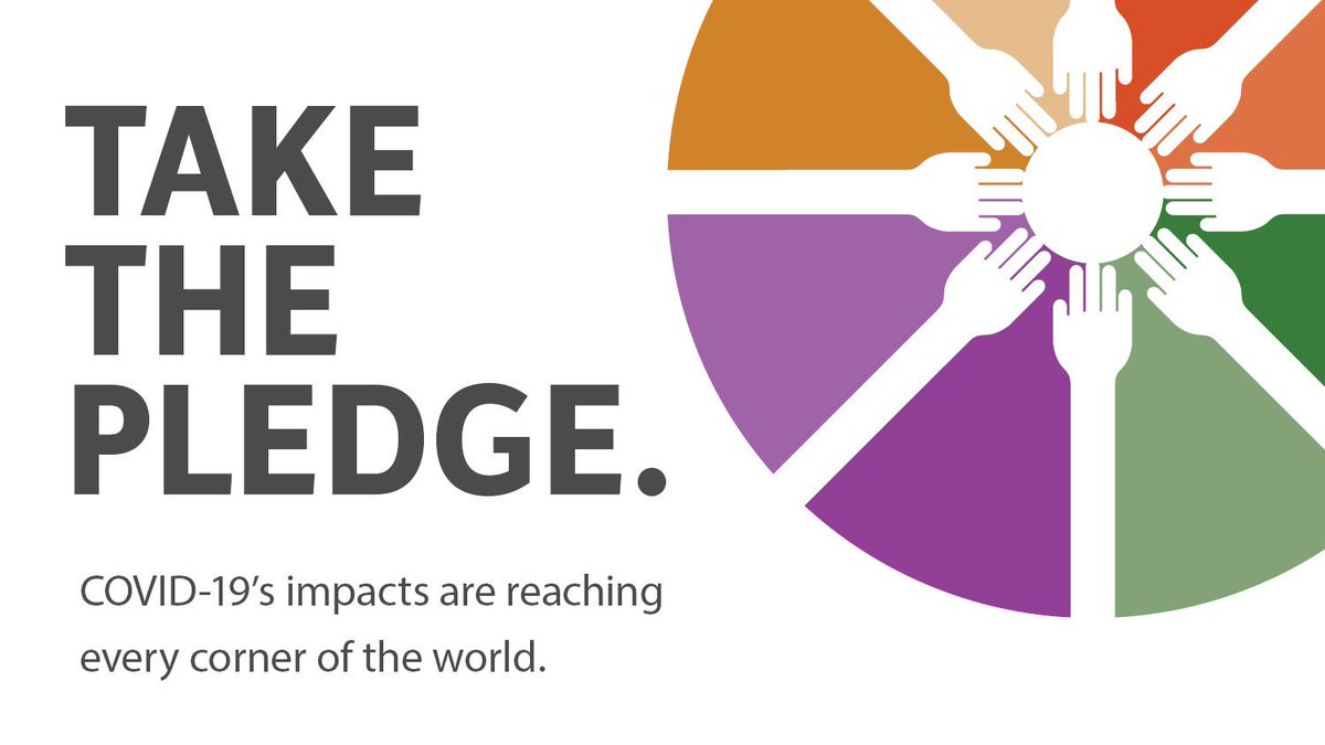 Graphic that reads: "Take the Pledge."